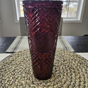 Starbucks Holiday 2021 Red Jewlwed Tumbler 24oz